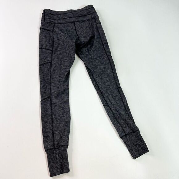 Athleta Excursion Tight Leggings Womens Small Gray Pull-On Activewear Pants - Picture 8 of 9